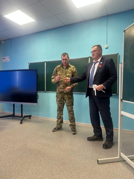 ВСТРЕЧА С УЧАСТНИКОМ СВО.